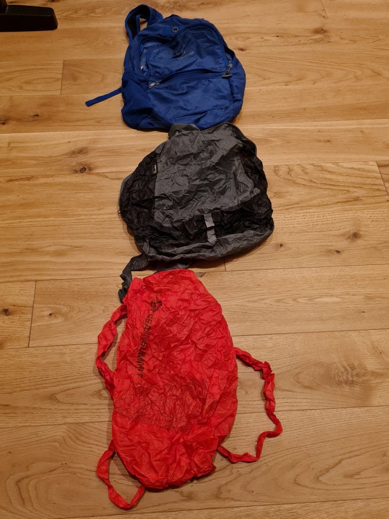 Tagesrucksack Größenvergleich