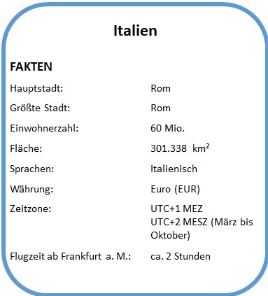 Italien Fakten