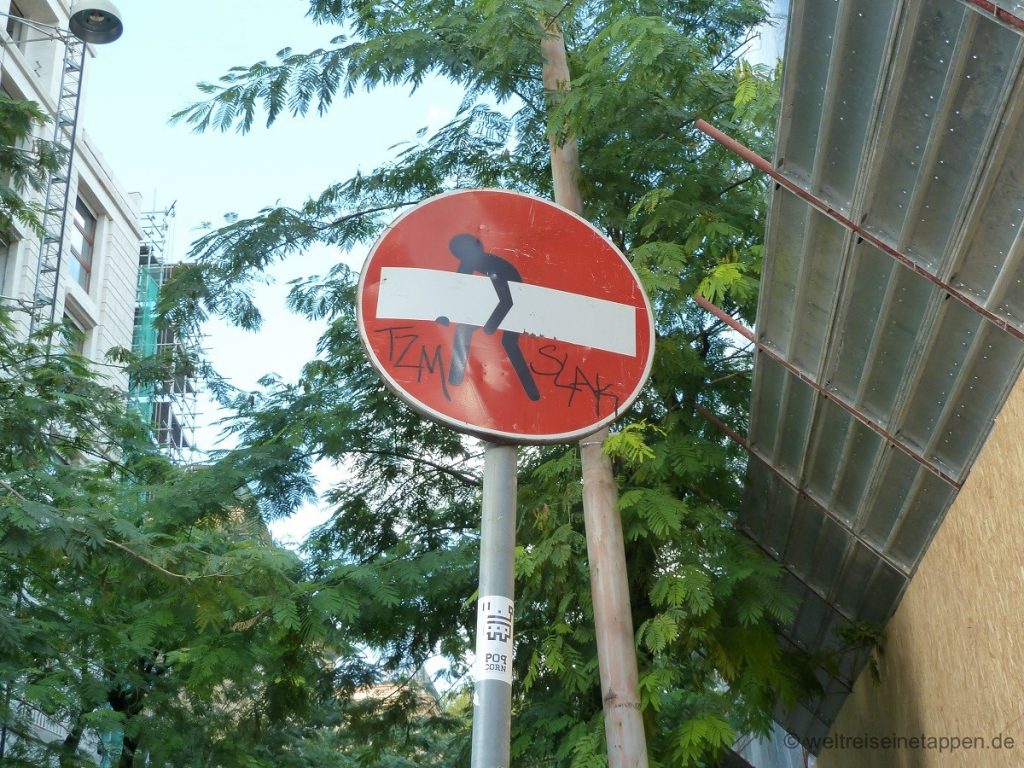 Rom Straßenschild