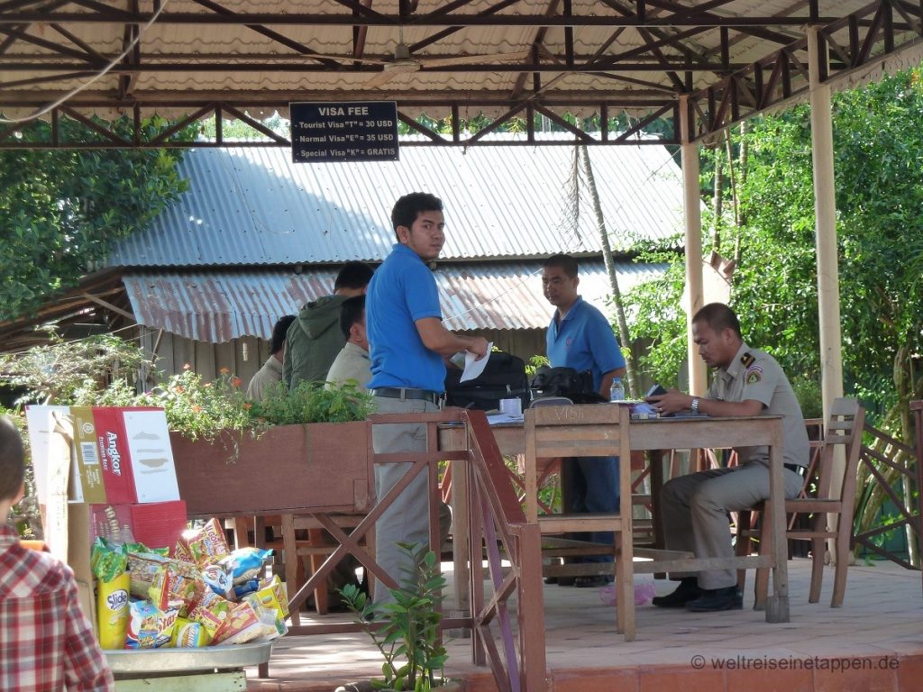Grenzübergang Vietnam Kambodscha