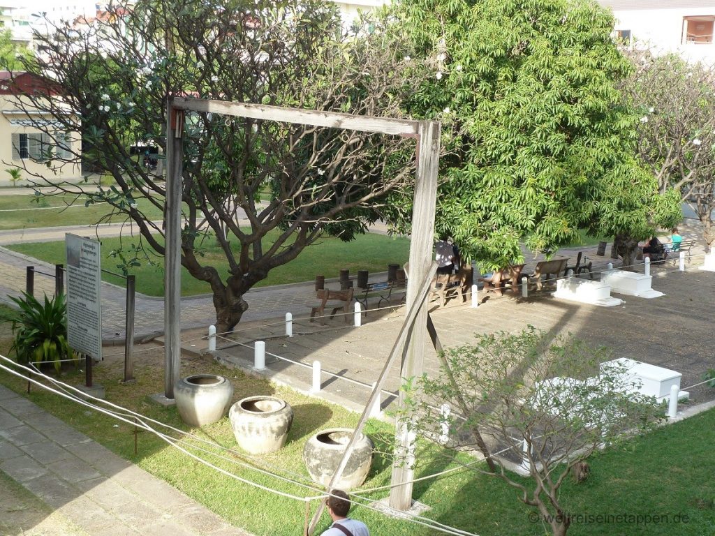 S21 Kambodscha Phnom Penh Galgen
