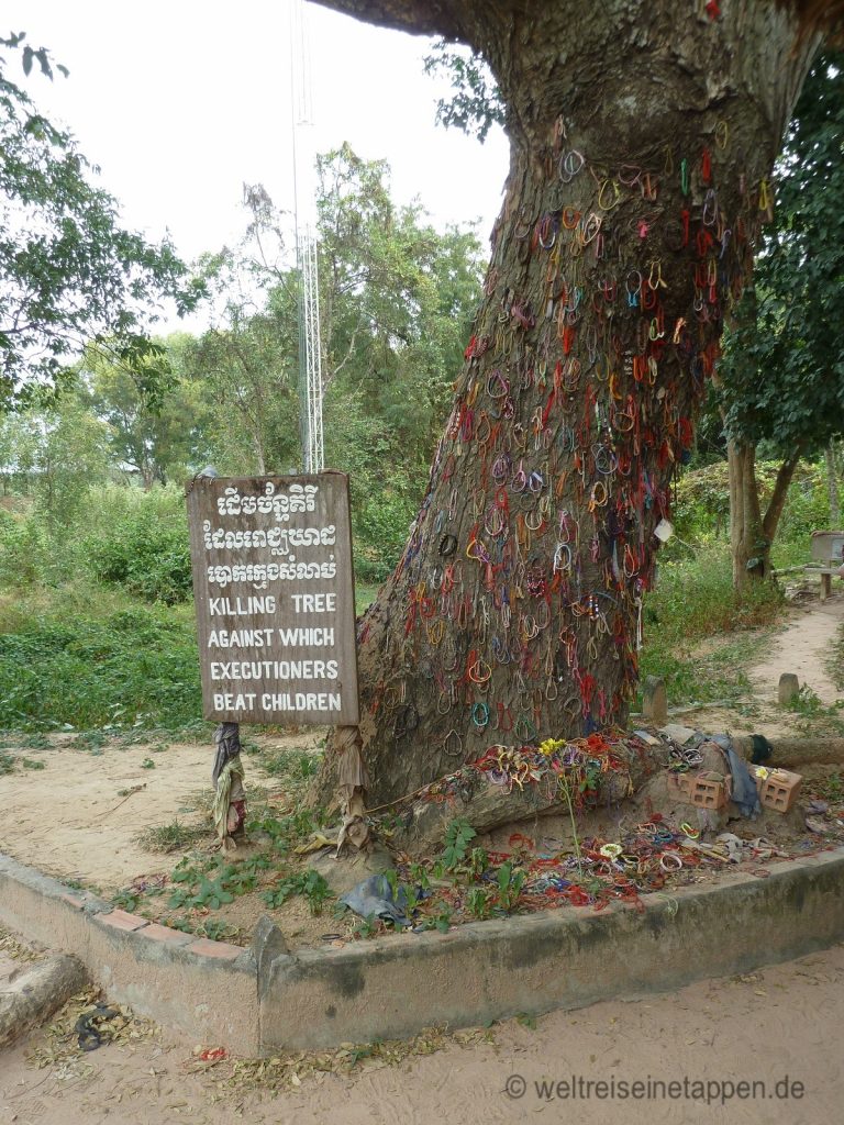 Killing Fields in Kambodscha nahe der Hauptstadt Phnom Penh