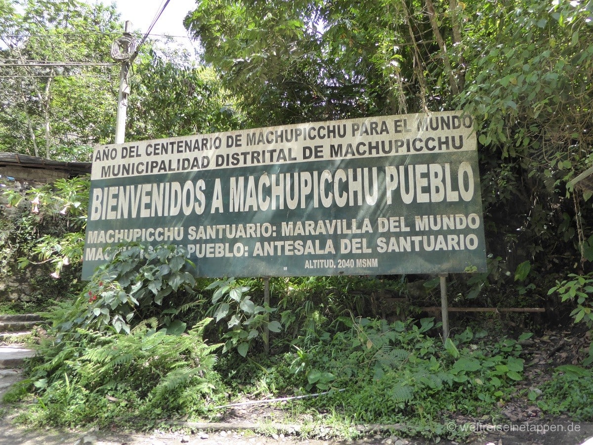 Machu Picchu auf eigene Faust