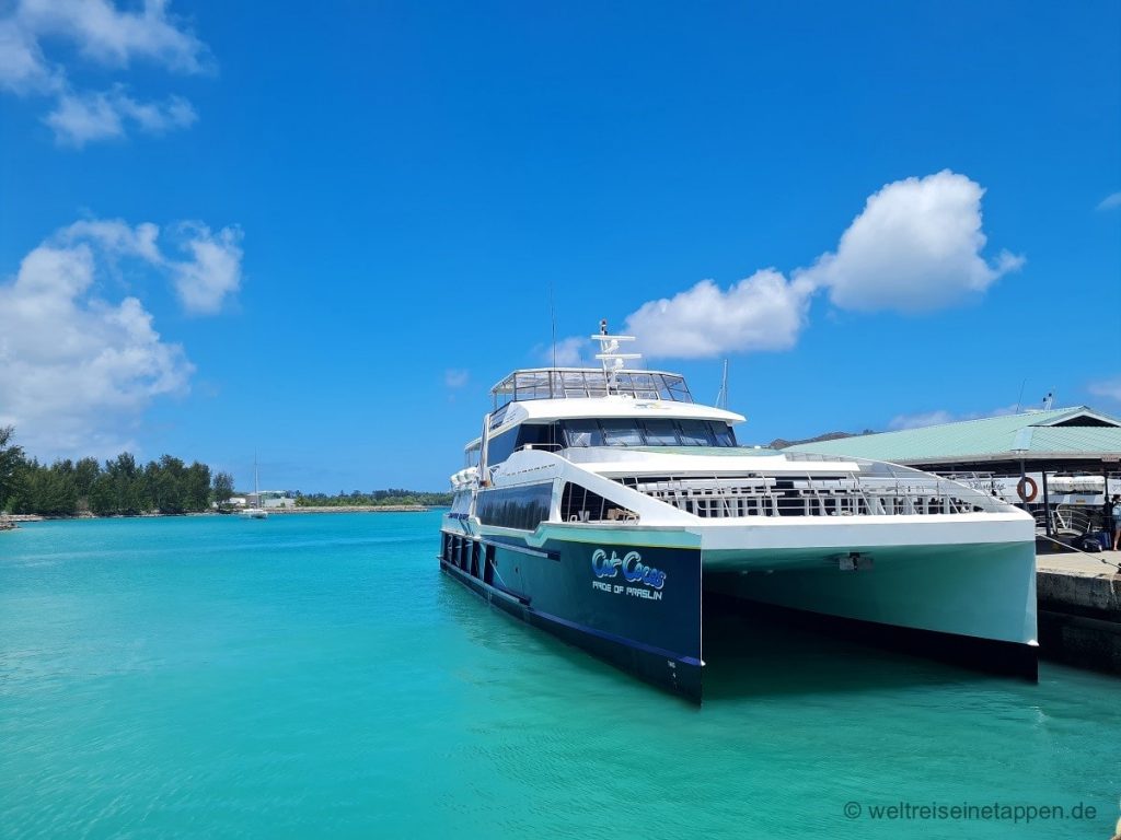 Victoria Fährterminal Fähre Seychellen