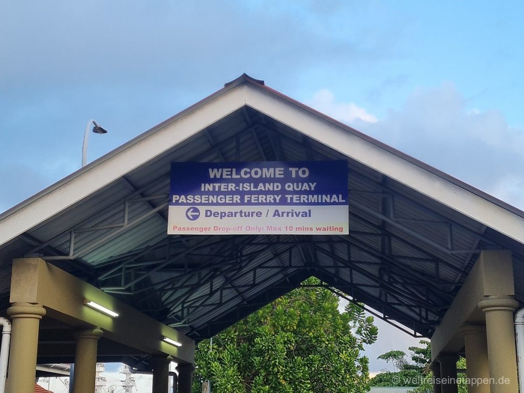 Seyferry Terminal Victoria Mahé Seychellen