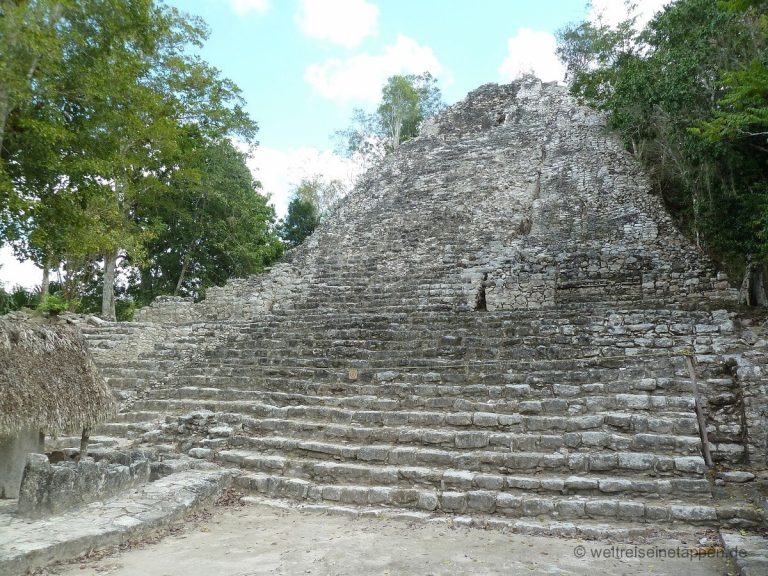 Nohoch Mul Pyramide Cobá Mexico